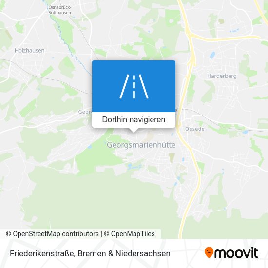 Friederikenstraße Karte