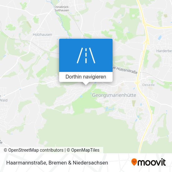 Haarmannstraße Karte