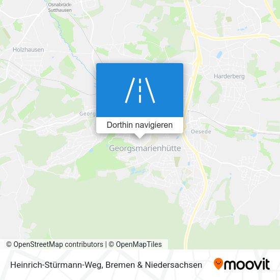 Heinrich-Stürmann-Weg Karte