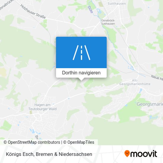 Königs Esch Karte