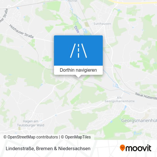 Lindenstraße Karte