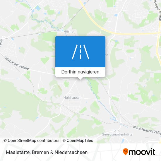 Maalstätte Karte