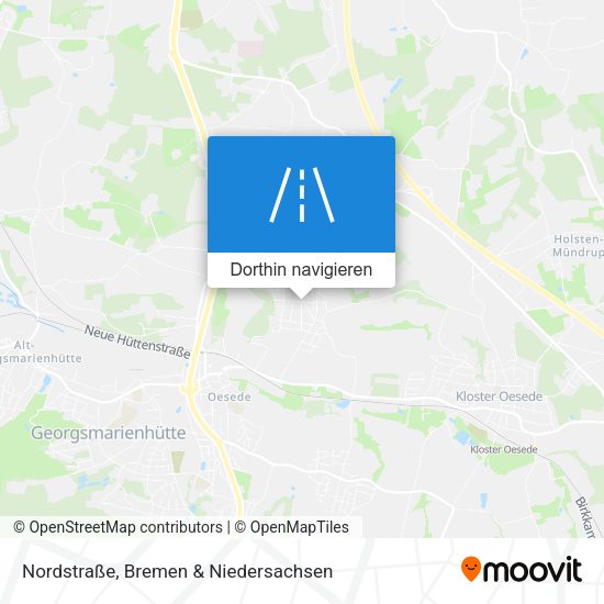 Nordstraße Karte