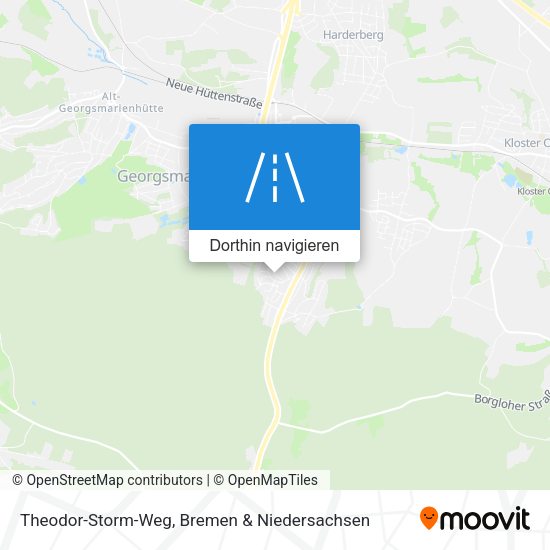 Theodor-Storm-Weg Karte