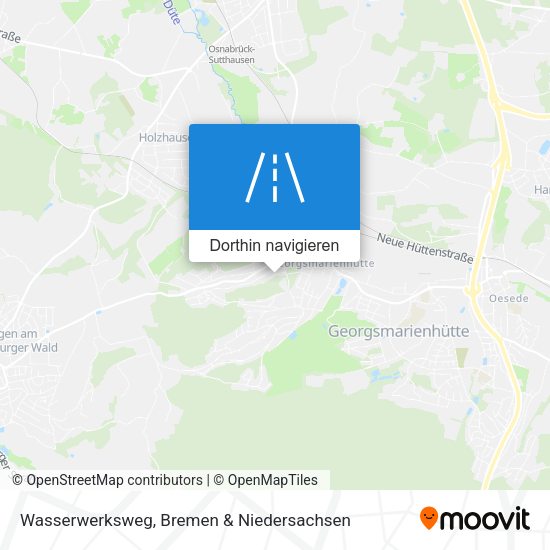 Wasserwerksweg Karte