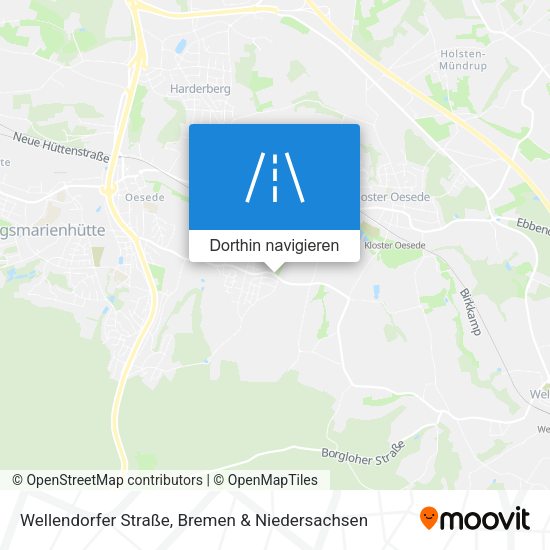 Wellendorfer Straße Karte