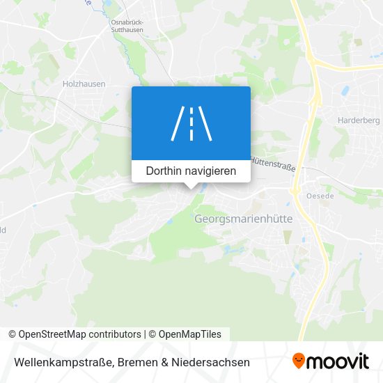 Wellenkampstraße Karte