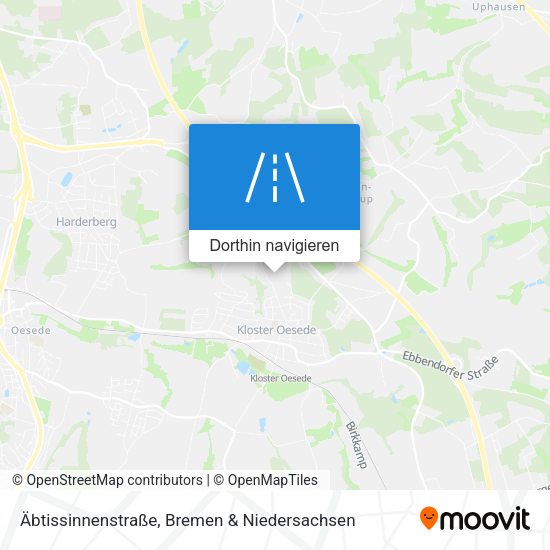 Äbtissinnenstraße Karte