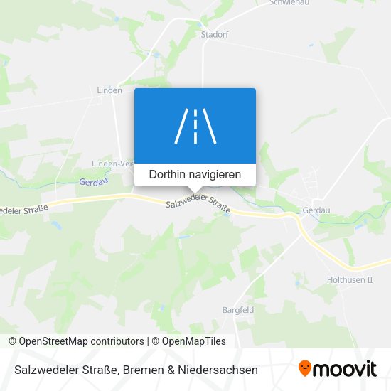 Salzwedeler Straße Karte