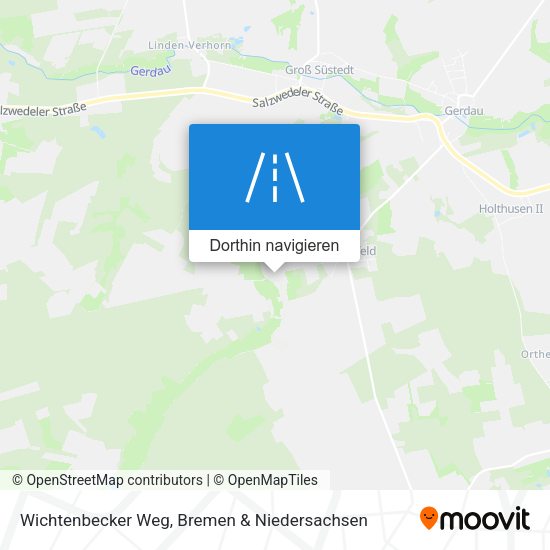 Wichtenbecker Weg Karte