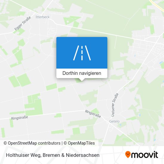 Holthuiser Weg Karte