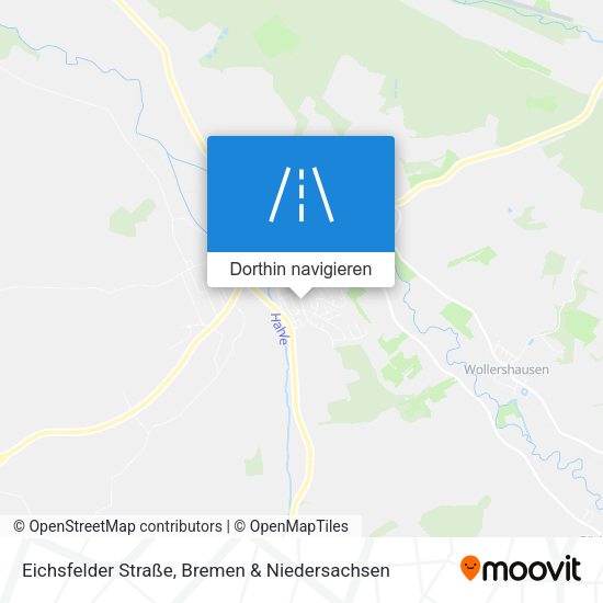 Eichsfelder Straße Karte