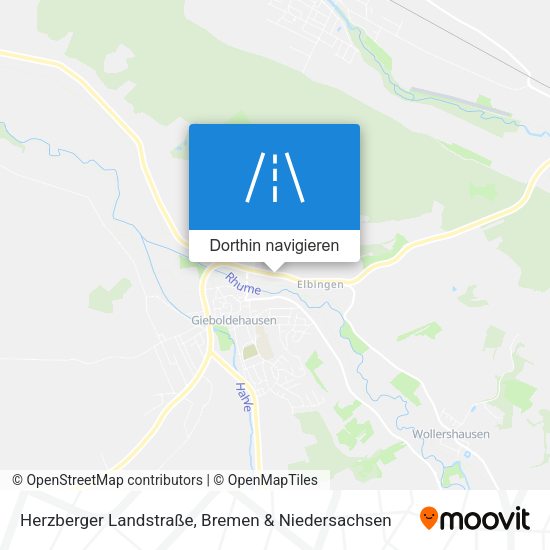 Herzberger Landstraße Karte
