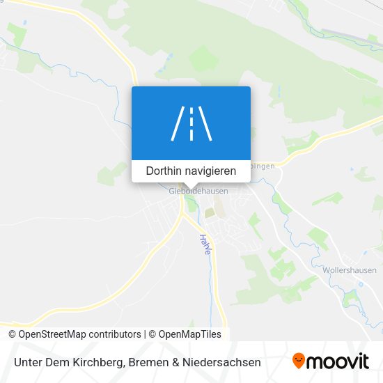 Unter Dem Kirchberg Karte