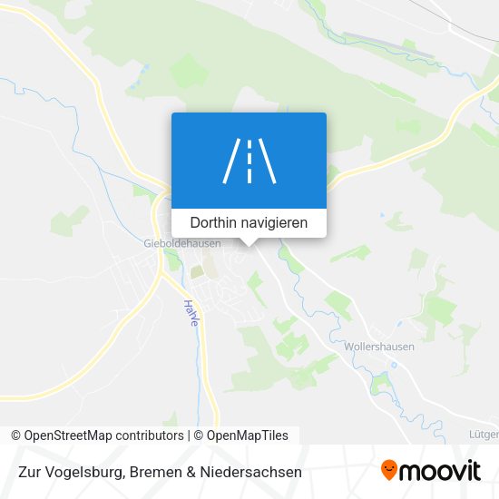 Zur Vogelsburg Karte