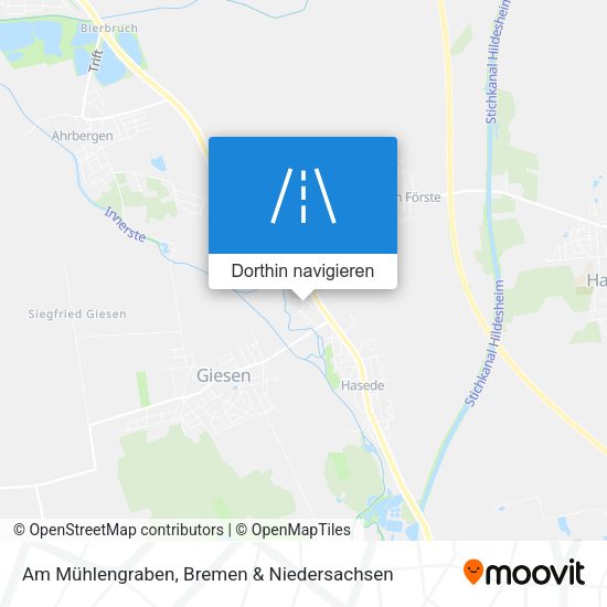 Am Mühlengraben Karte