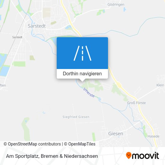 Am Sportplatz Karte