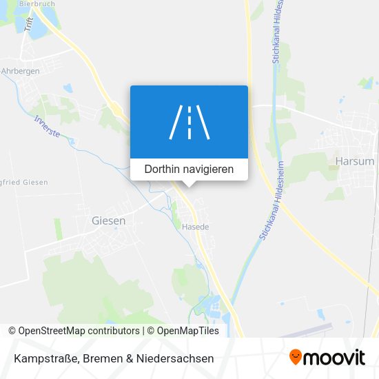 Kampstraße Karte