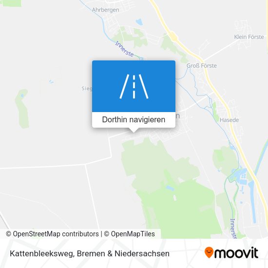 Kattenbleeksweg Karte