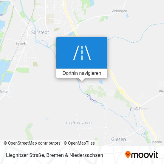 Liegnitzer Straße Karte