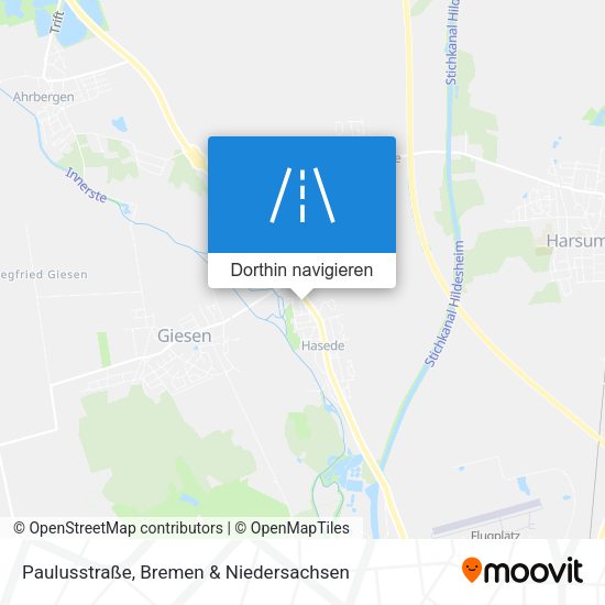 Paulusstraße Karte