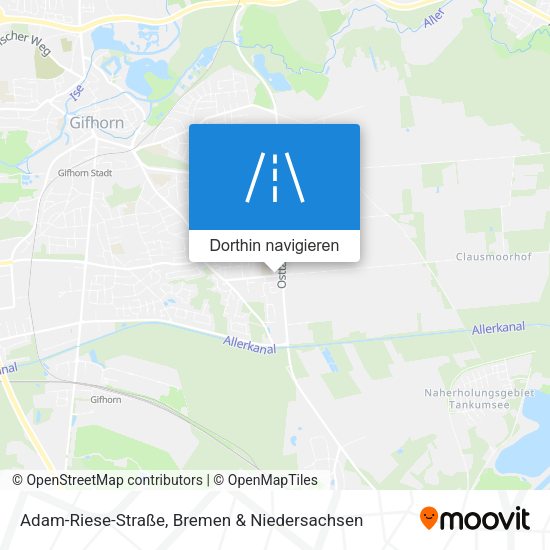 Adam-Riese-Straße Karte