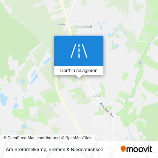 Am Brömmelkamp Karte