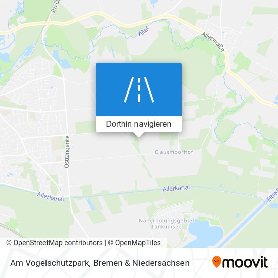 Am Vogelschutzpark Karte