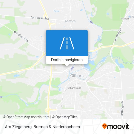 Am Ziegelberg Karte
