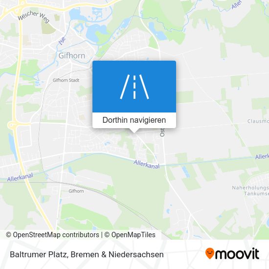 Baltrumer Platz Karte