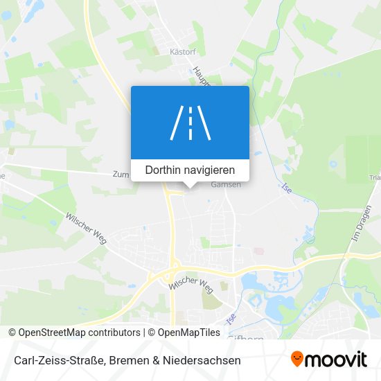Carl-Zeiss-Straße Karte