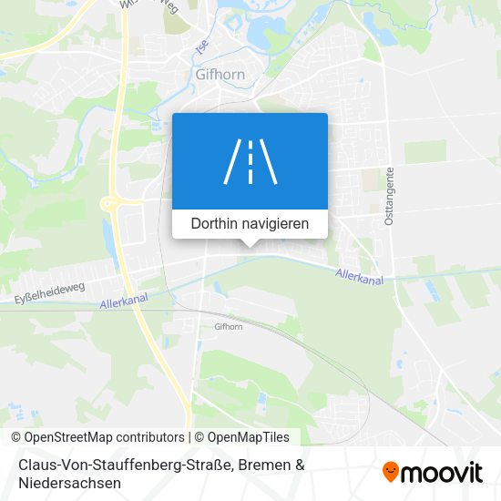 Claus-Von-Stauffenberg-Straße Karte