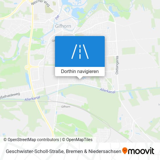 Geschwister-Scholl-Straße Karte