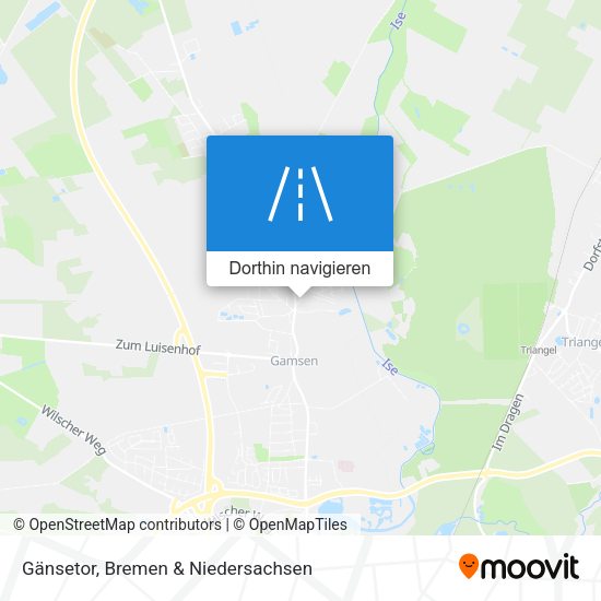Gänsetor Karte