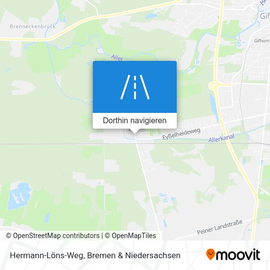 Hermann-Löns-Weg Karte