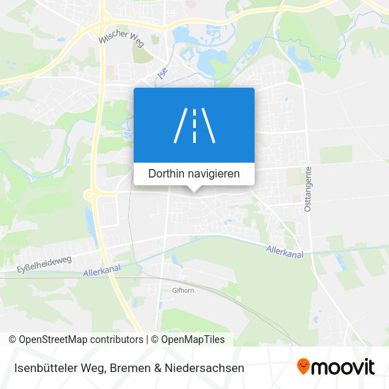 Isenbütteler Weg Karte