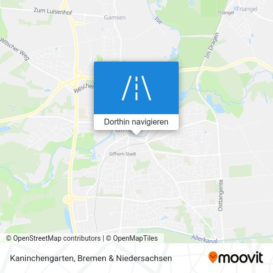 Kaninchengarten Karte