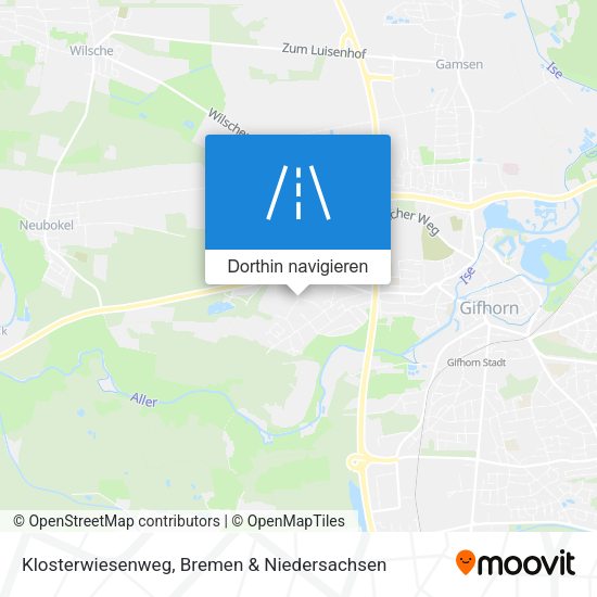 Klosterwiesenweg Karte