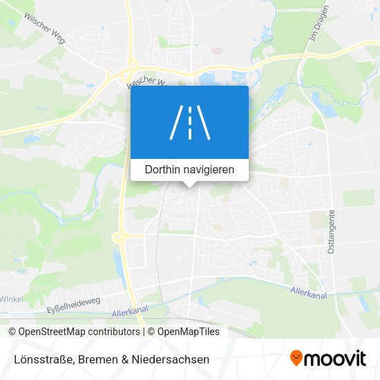 Lönsstraße Karte