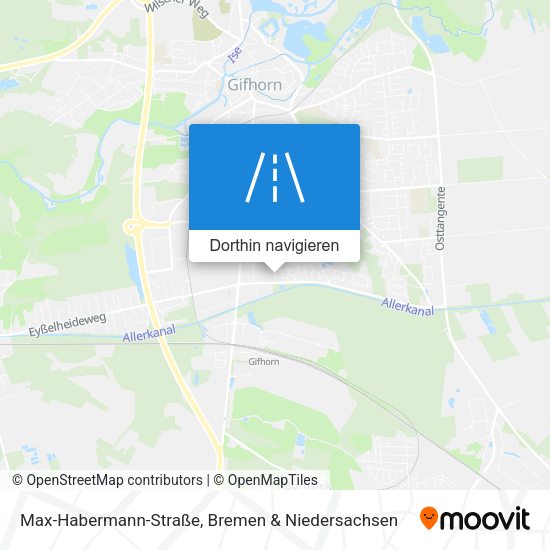 Max-Habermann-Straße Karte