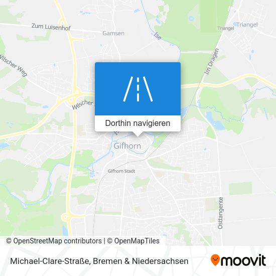 Michael-Clare-Straße Karte