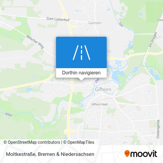 Moltkestraße Karte