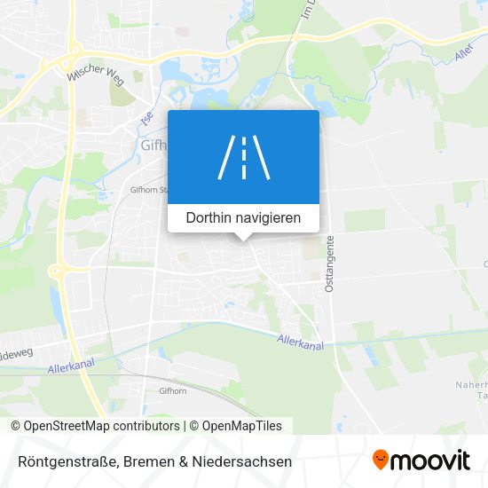 Röntgenstraße Karte