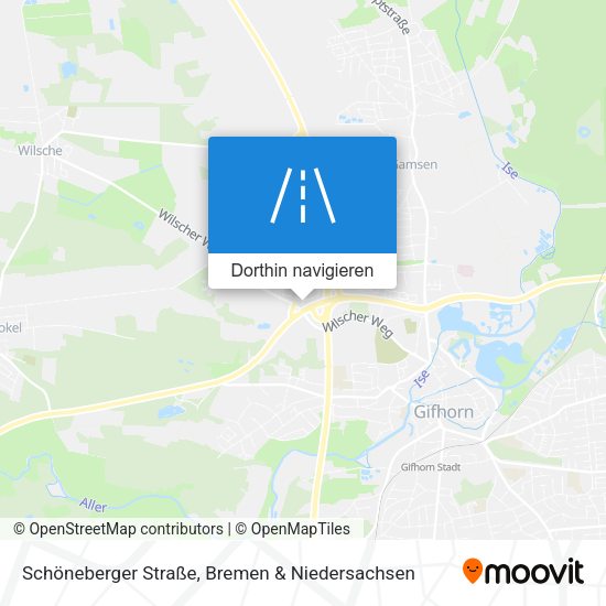Schöneberger Straße Karte