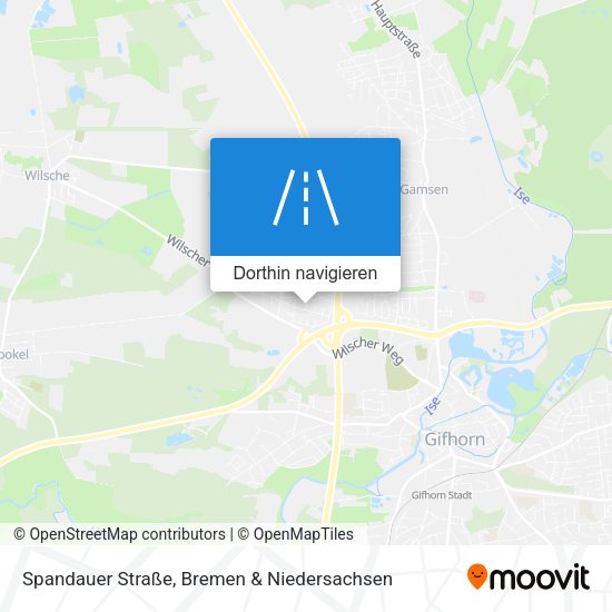 Spandauer Straße Karte