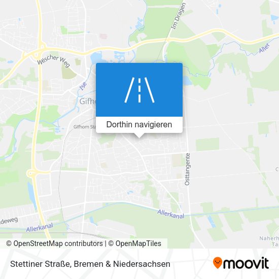 Stettiner Straße Karte