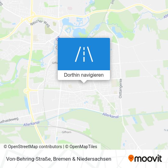 Von-Behring-Straße Karte