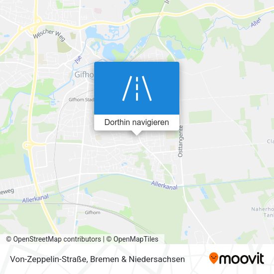 Von-Zeppelin-Straße Karte
