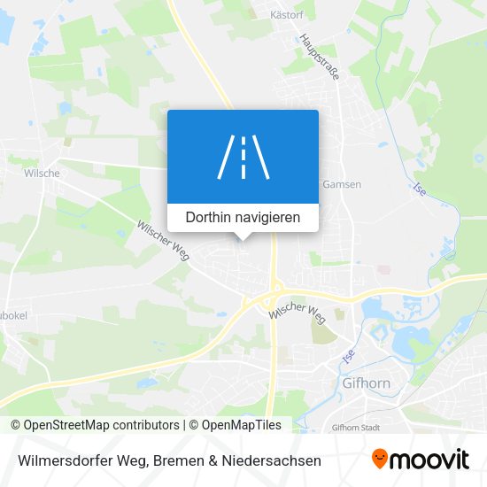 Wilmersdorfer Weg Karte