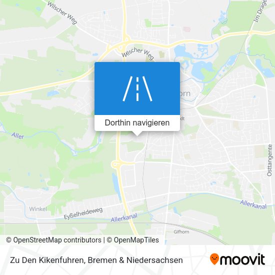 Zu Den Kikenfuhren Karte